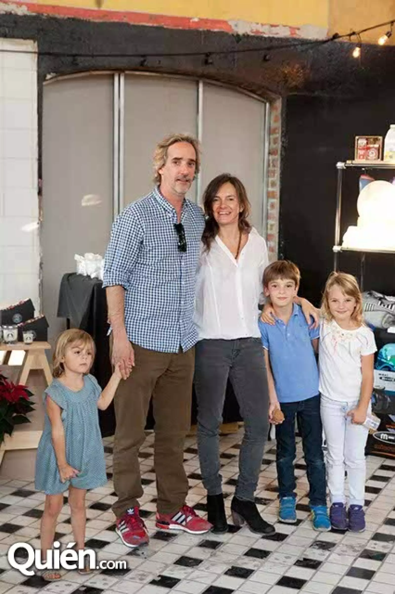 Yann Padron,Ilana Ospina e hijos