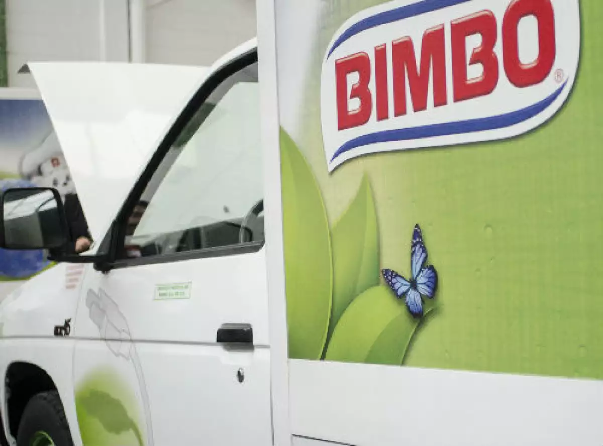 camioneta de Grupo Bimbo