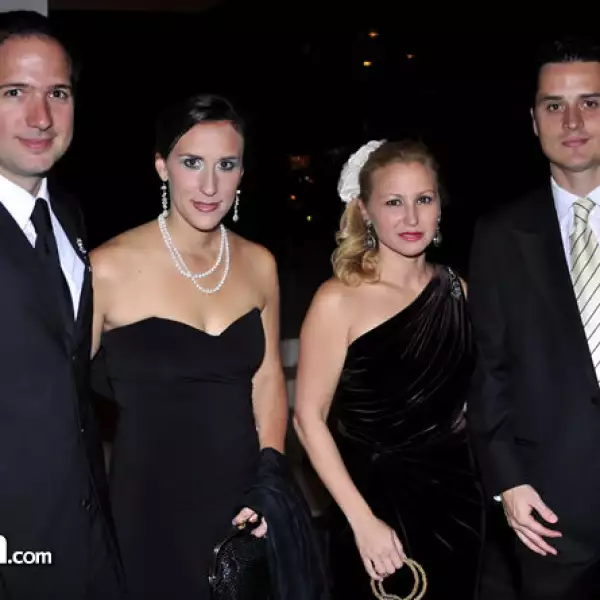 Alejandro Villarreal,Patricia Adame de Villarreal,Gaby González y Fernando Margain