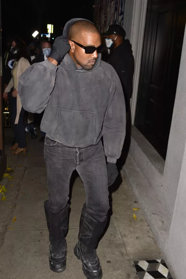 Kanye West podría ir a la cárcel Celebrity Sightings in Los Angeles - January 10, 2022