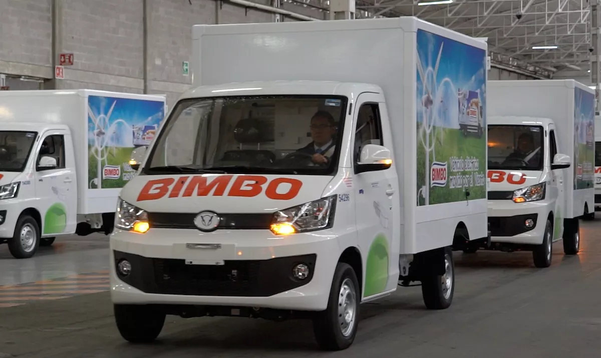 Auto eléctrico Grupo Bimbo 