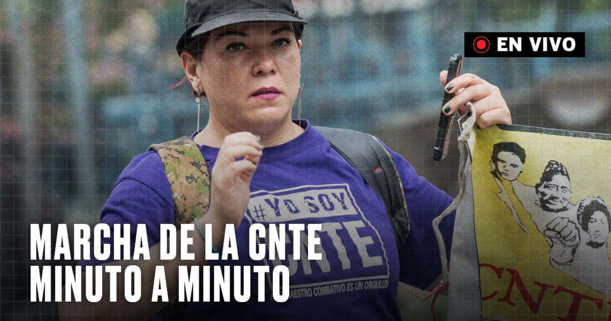 Marcha de maestros hoy en vivo: los bloqueos de la CNTE en CDMX