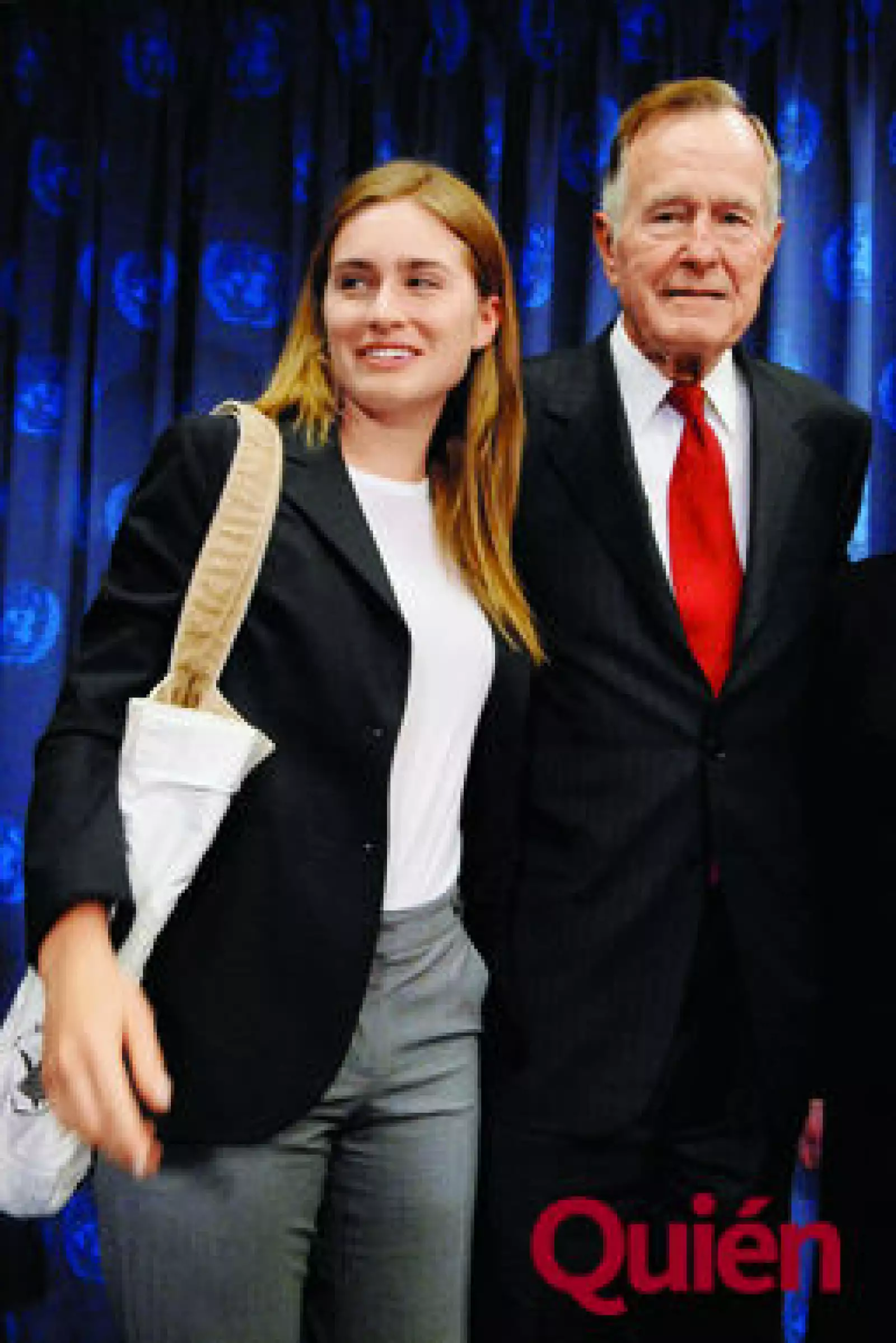 Lauren Bush, George Bush