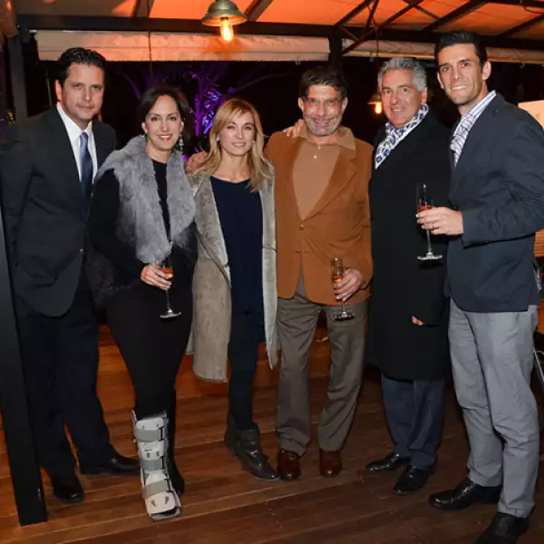 Gerardo Román,Beatríz Colls de Conde,Adriana Méndez,Divo Milan,Alejandro Méndez y Luis Miguel Álvarez.