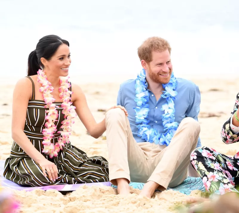 Meghan Markle y el príncipe Harry 
