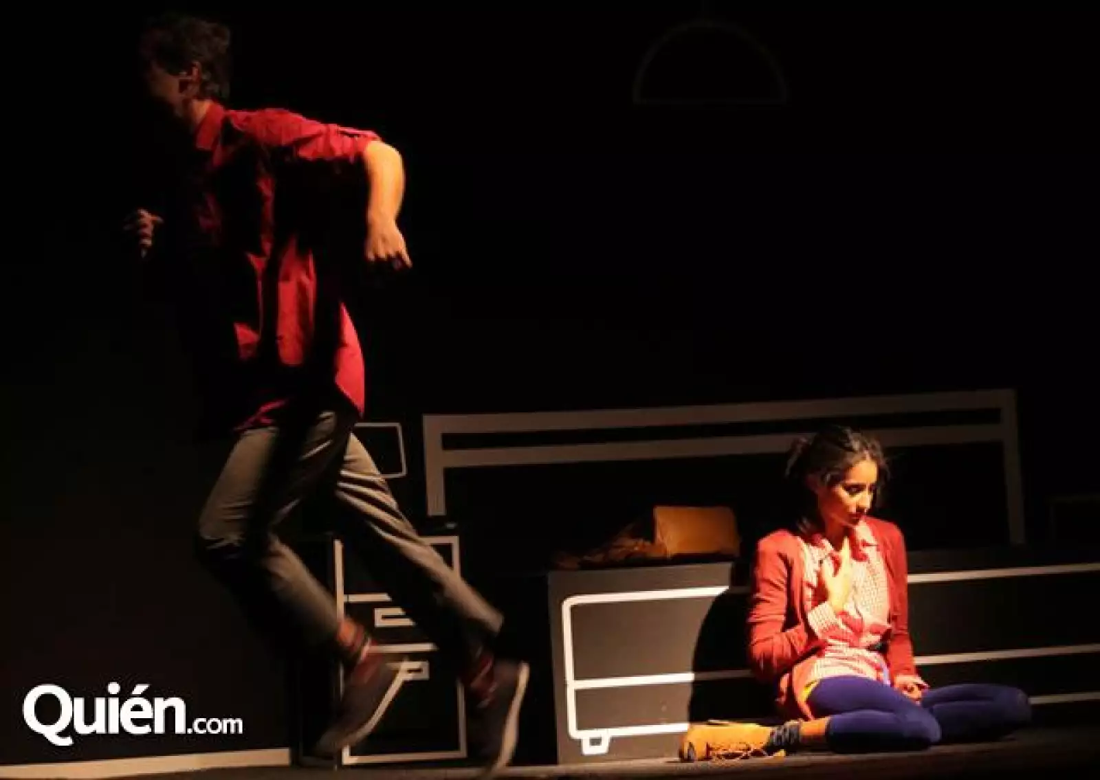 Escenas de la Obra 123 por mi y por todos mis amores