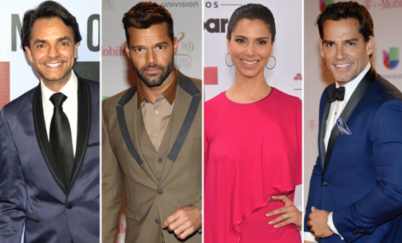 Famosos como Ricky Martin, Roselyn Sánchez, Eugenio Derbez y Cristian de la Fuente expresaron su molestia en contra de Trump debido a sus comentarios hacia México.