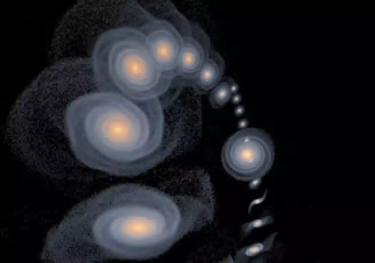 La futura víctima de Andrómeda es una galaxia enana que la circunda llamada Triangulum. (Foto: AP)