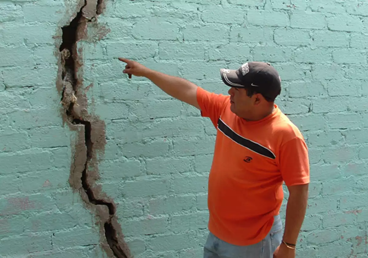 muro dañado