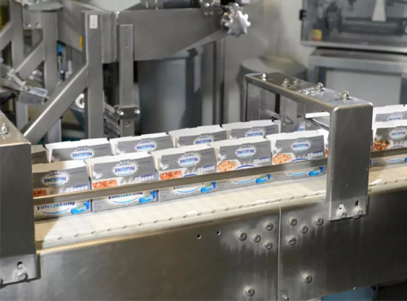 Producci�n de queso Philadelphia