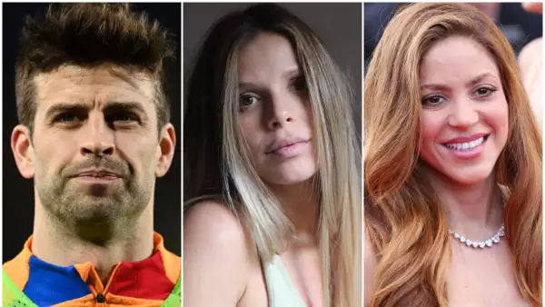 Gerard Piqué, Núria Tomás y Shakira