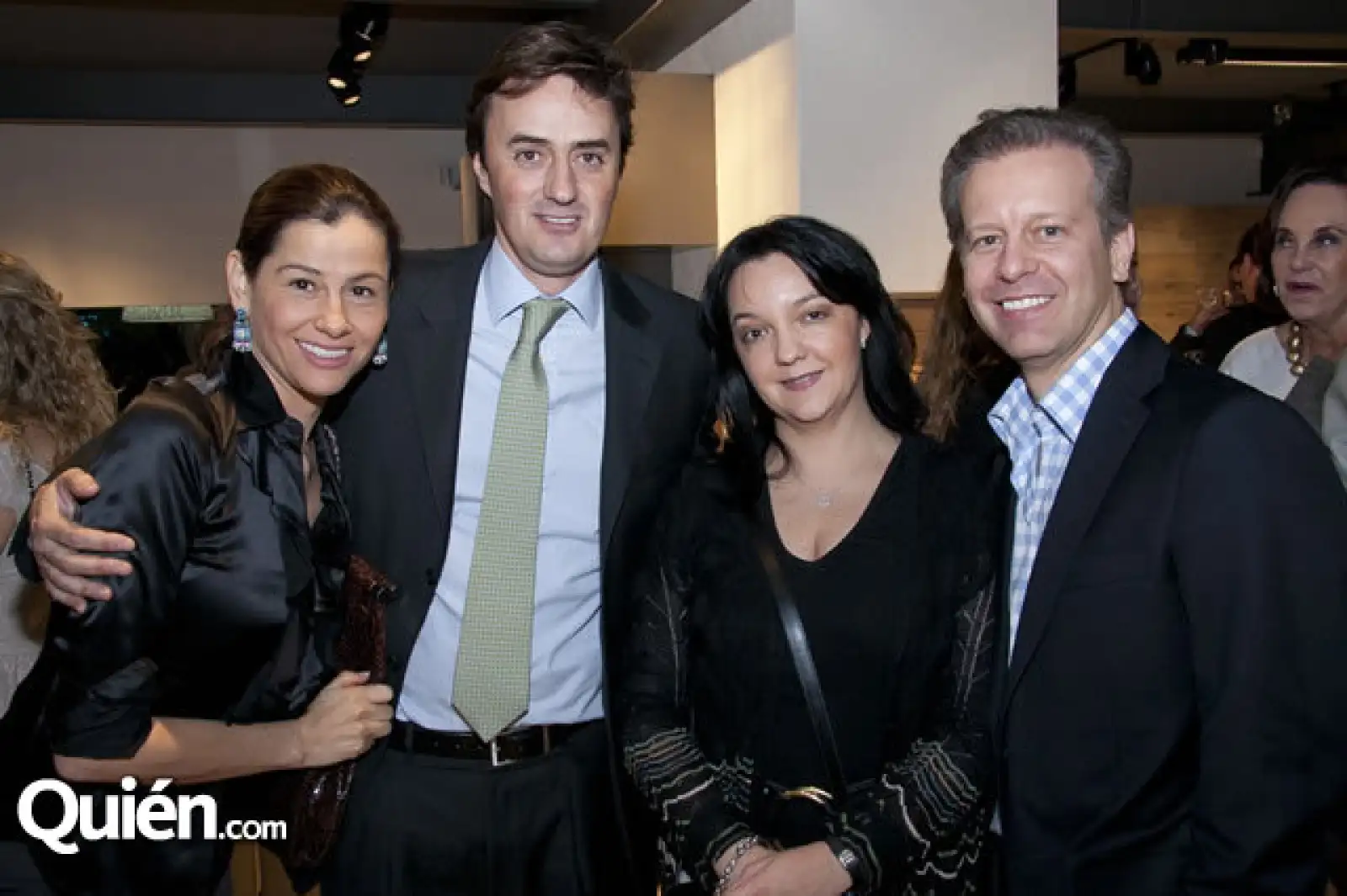 Claudia Luna,Guillermo Zevada,Jessica Alemán y José Pablo Valenzuela