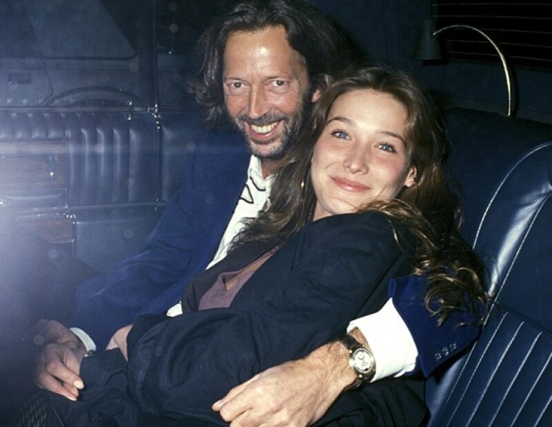 Eric Clapton afirmó que le costó mucho trabajo superar a Bruni.
