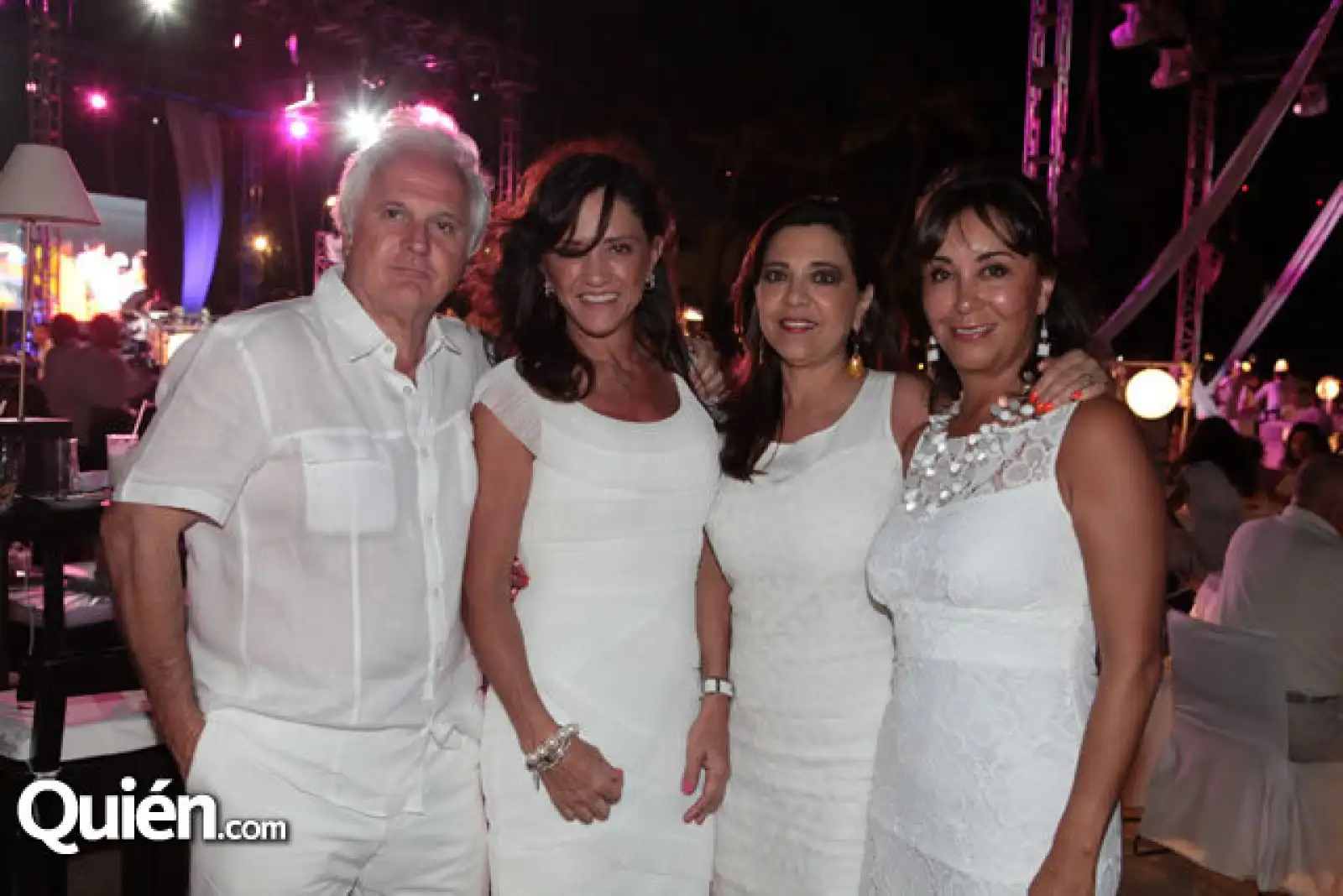 Carlos Molfese, Marcela Talancón, Nora Mateus y Lita Méndez