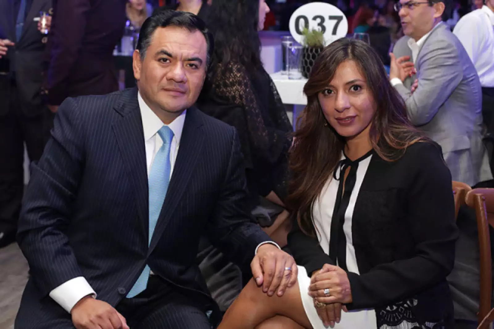 Roberto Martínez y Adriana Godínez
