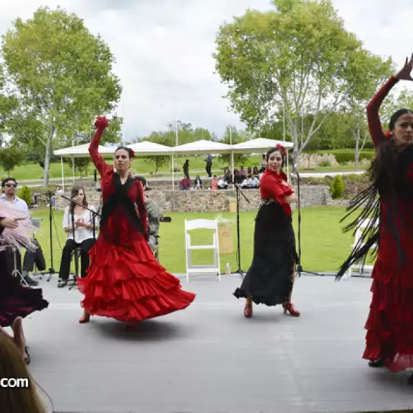 Sevillanas amenizaron la presentación