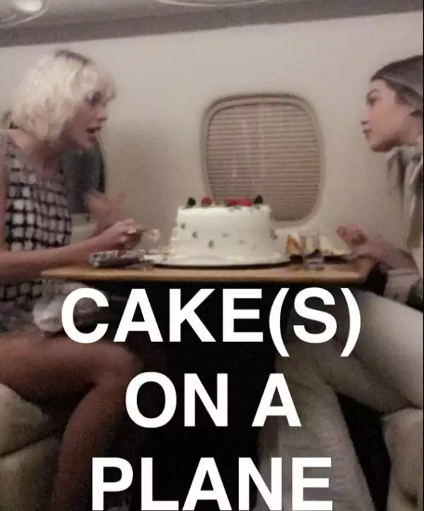 Taylor celebró el cumpleaños de la modelo en un jet, cuando se dirigían a Coachella.