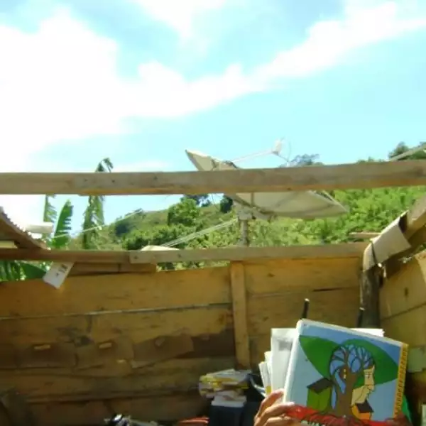 telesecundaria, sin techo, chiapas