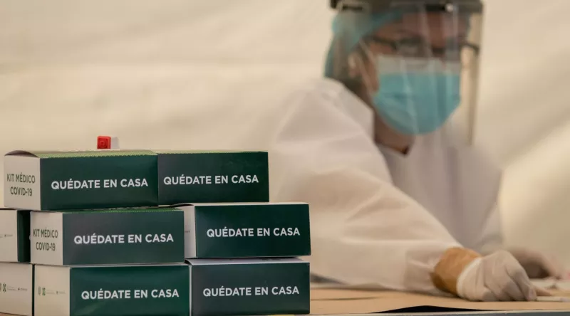 Kits de atención a enfermos con COVID