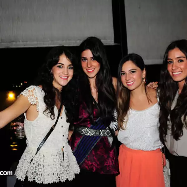 Regina Martín del Campo, Florencia Salcedo, Regina Obregón y Fer Madero