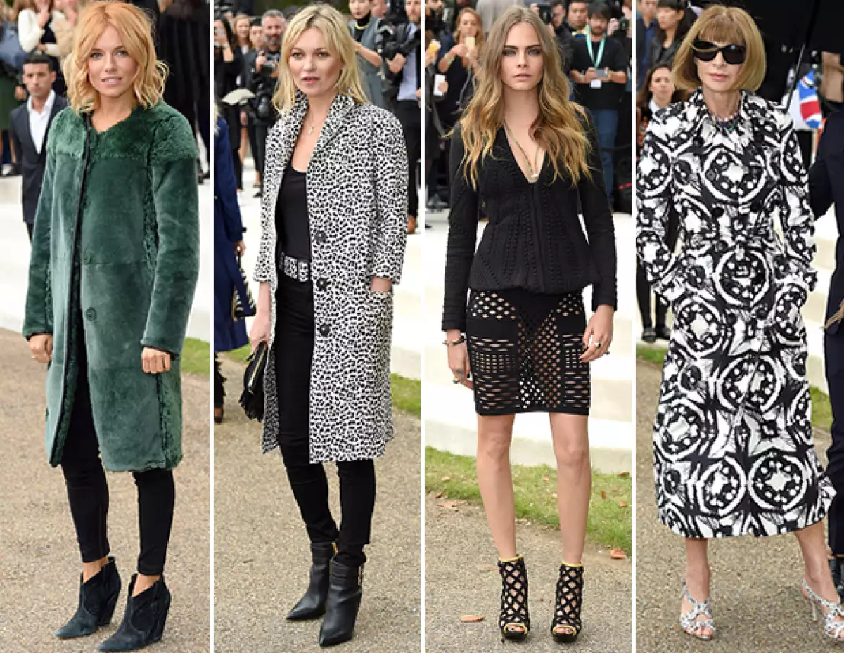 La colección Functionregalia de la firma mostró piezas funcionales con motivos militares. Alison Moyet presentó en vivo y frente a celebes junto a una orquesta en los Jardines Kengsinton de Londres.