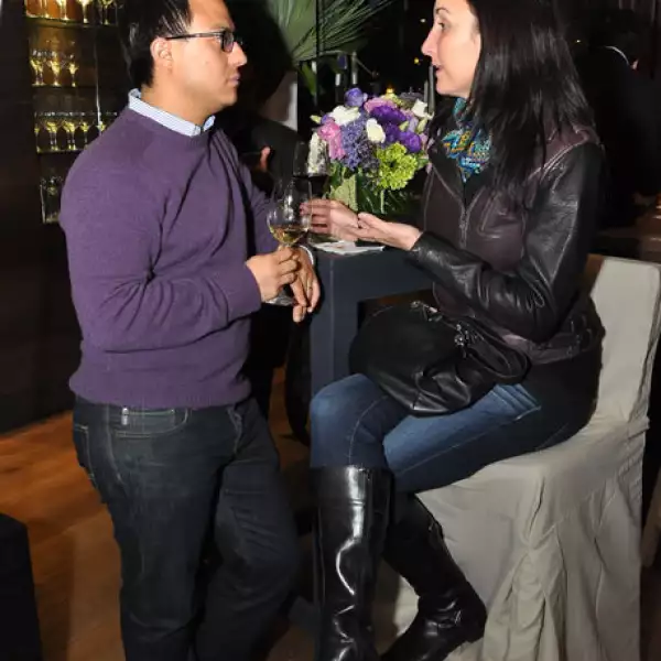 Francisco González y Julia Resetti.