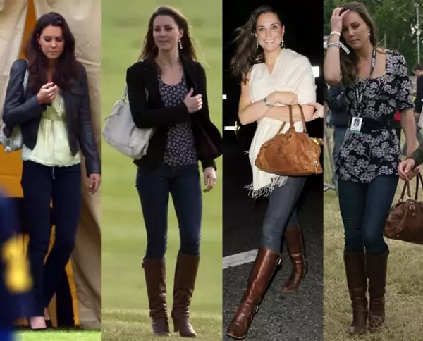 Con jeans y botas para toda ocasión