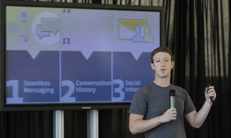 Facebook no mencionó dispositivos específicos, ni dio más explicaciones del error. (Foto: AP)