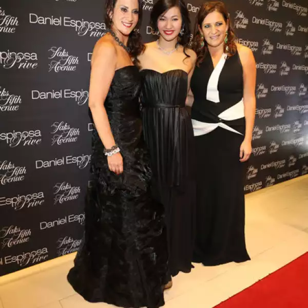 Verónica Salame, Kimmy Lai y Galia W. de Sandler