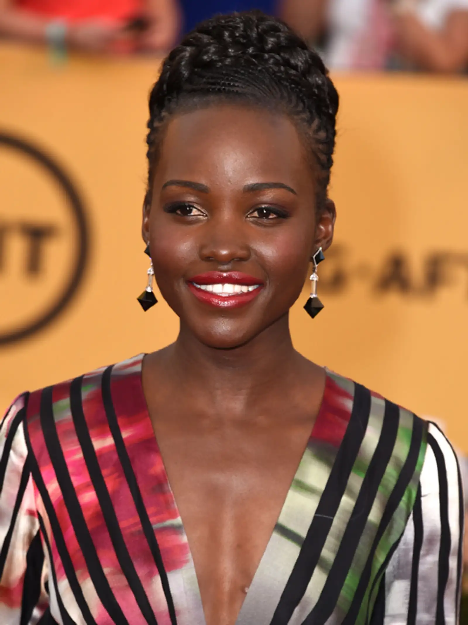Lupita Nyongo en los SAG Awards.