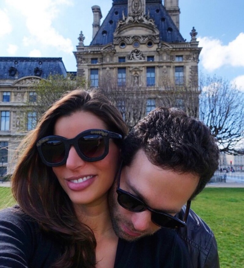 Bárbara ya vive en París junto a su esposo, Alejandro Hank