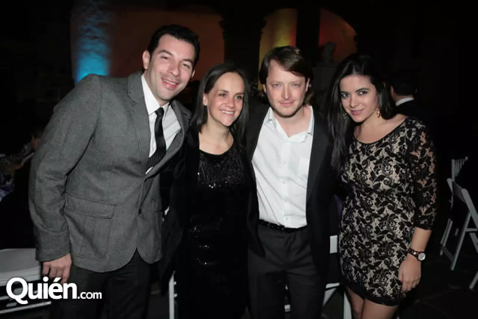 Camilo Velázquez, Ana Constain y Nicolás y Susana Velázquez