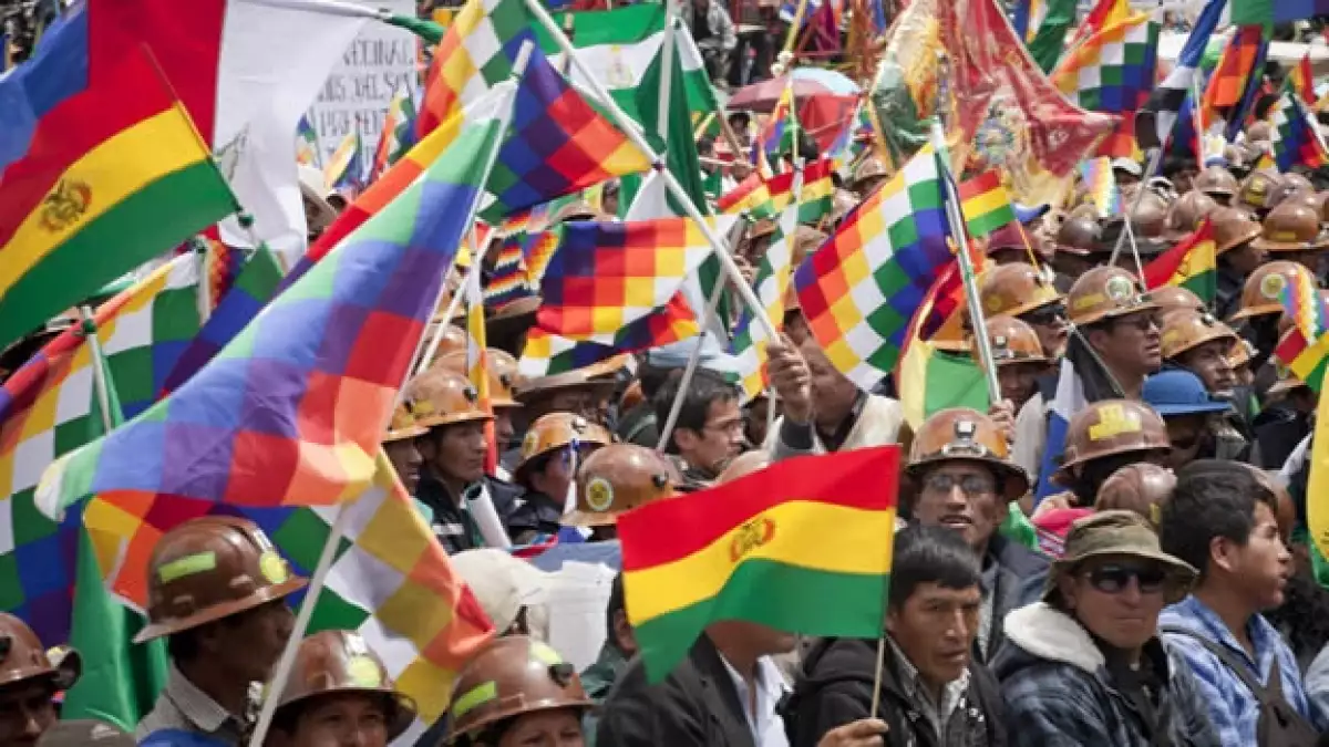 Bolivia - marcha indígena