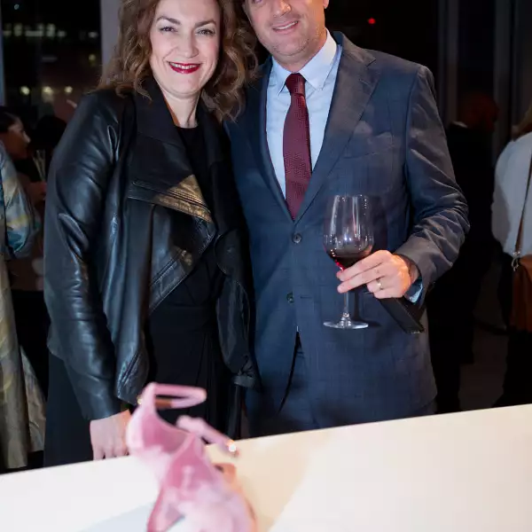 Presentación de la nueva colección de zapatos Ferragamo