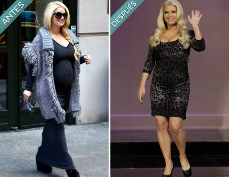 La empresaria y cantante aseguró en entrevista con Jay Leno que en esta ocasión sí cuidará de su peso, a diferencia de su primer embarazo.