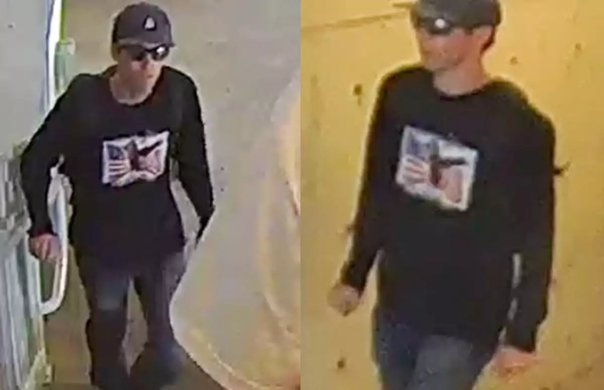 imagen del sospechoso de asesinar a Charlie Kirk