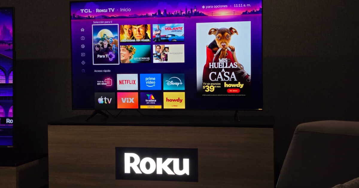 ROKU REVOLUCIONA PANTALLA DE INICIO EN MÉXICO