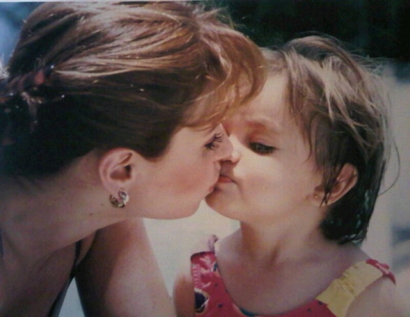 Sofía y su mamá.