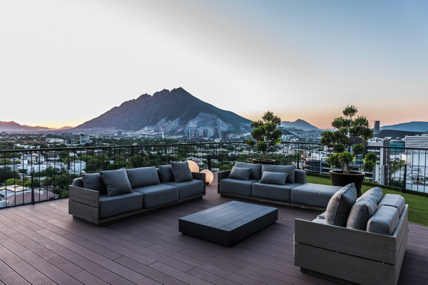 penthouse san pedro garza garcía monterrey terraza