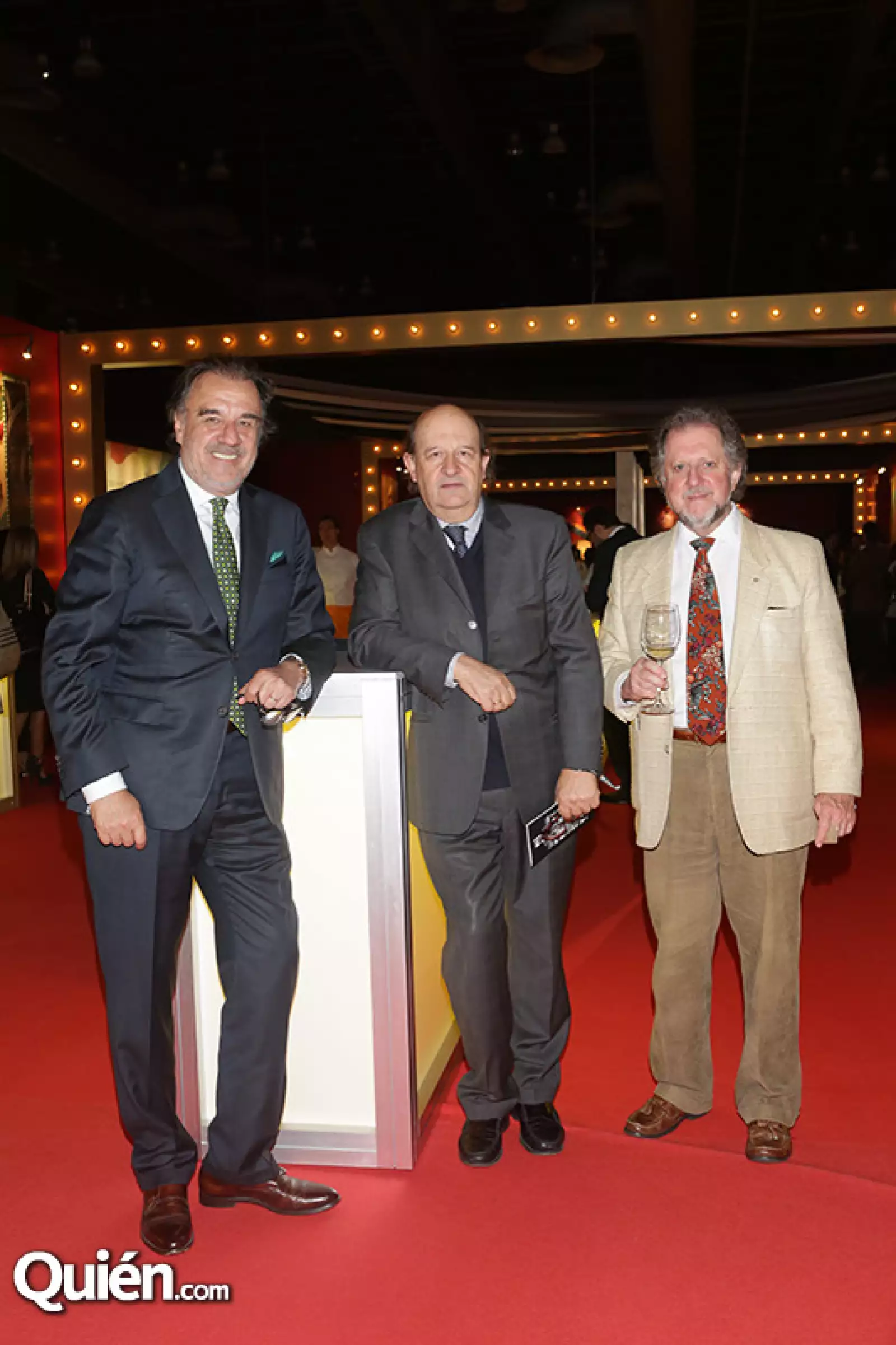 Álvaro Arismendi, José Ángel Sánchez Aedo y Dino Pagliali