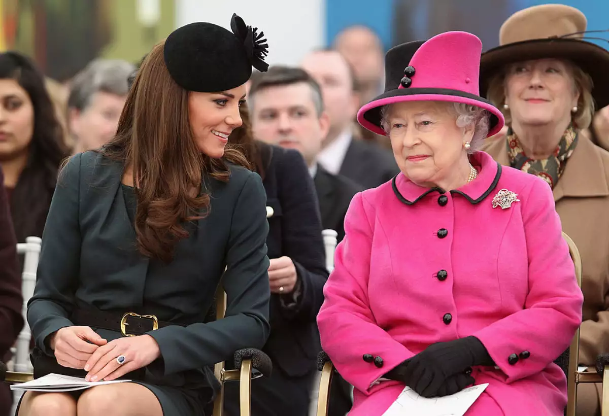 Kate Middleton e Isabel II