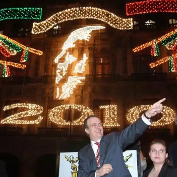 iluminación Zócalo