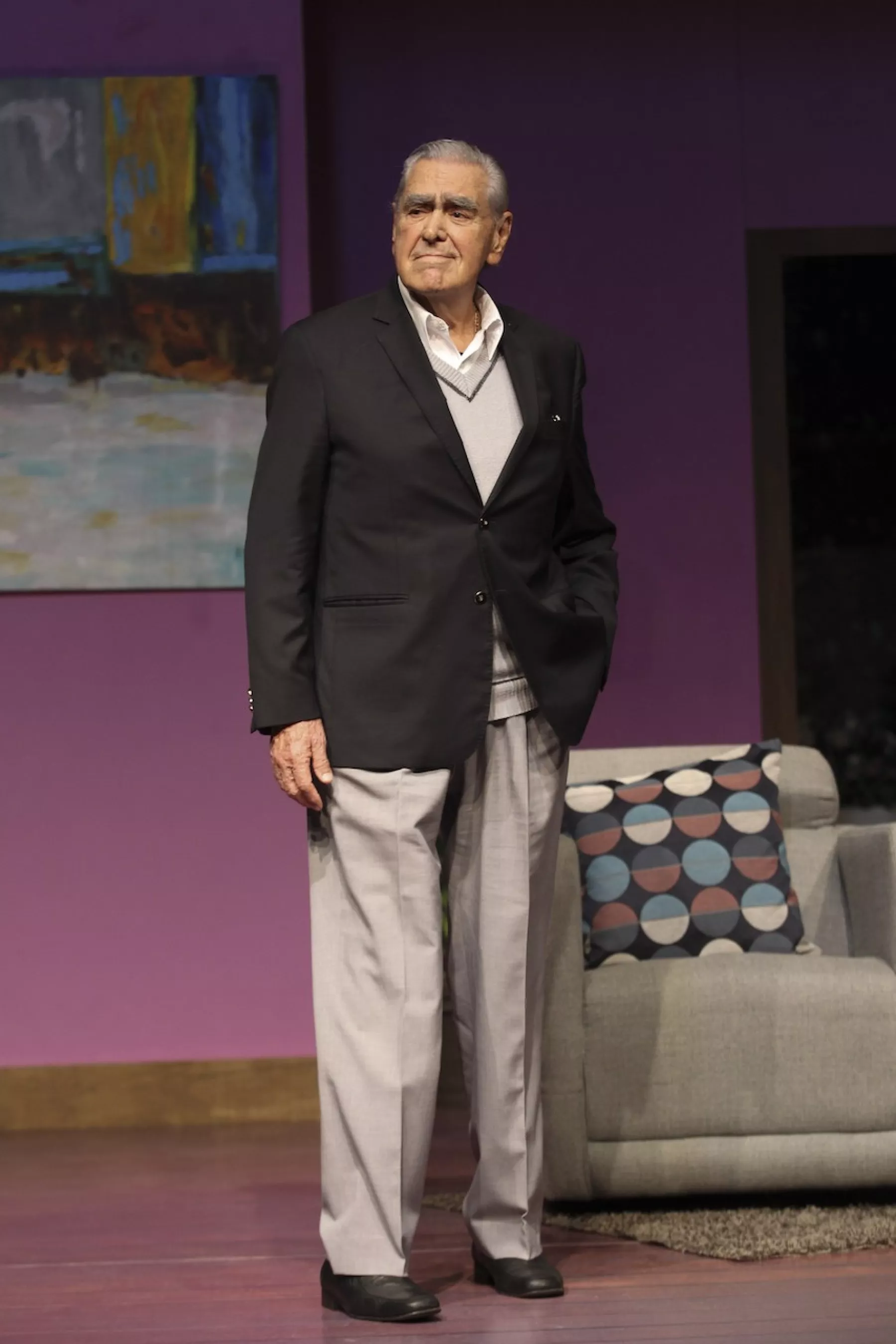 Conferencia de prensa del la obra de teatro Terapia Divina en la