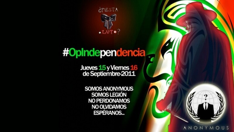 Anonymous Emprende Una Operacion Contra Sitios Web De Mexico