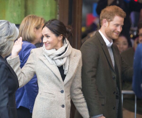 Prince Harry and Meghan Markle visit to Reprezent 107.3FM Radio station, London, UK - 09 Jan 2018