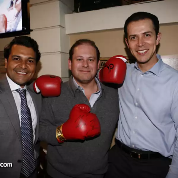 Alejandro Somuano, Franco Carreño y Ari Papadópulos