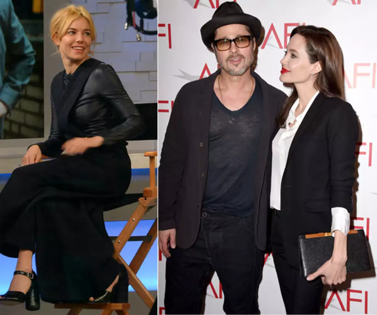 Según medios estadounidenses, la actriz tiene miedo de perder a Brad Pitt y le ha prohibido visitar el set de película que él produce y protagoniza Sienna.