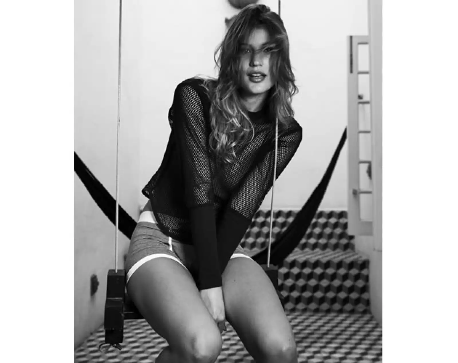 Camiseta de red, H&M. Bóxers, David Beckham Bodywear H&M.