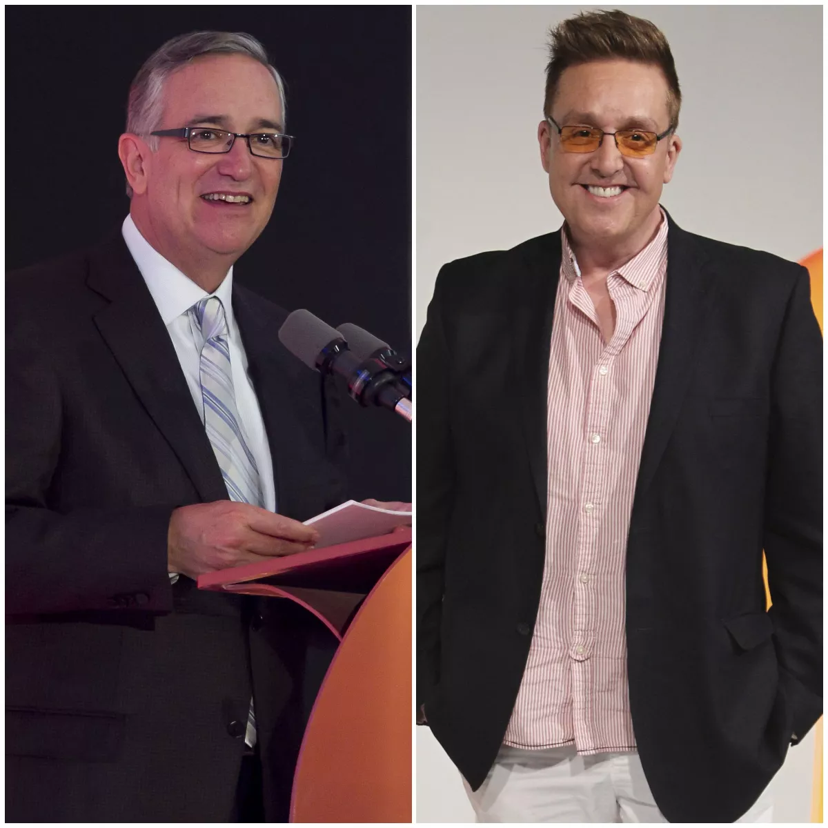 Ricardo Salinas Pliego y Daniel Bisogno.