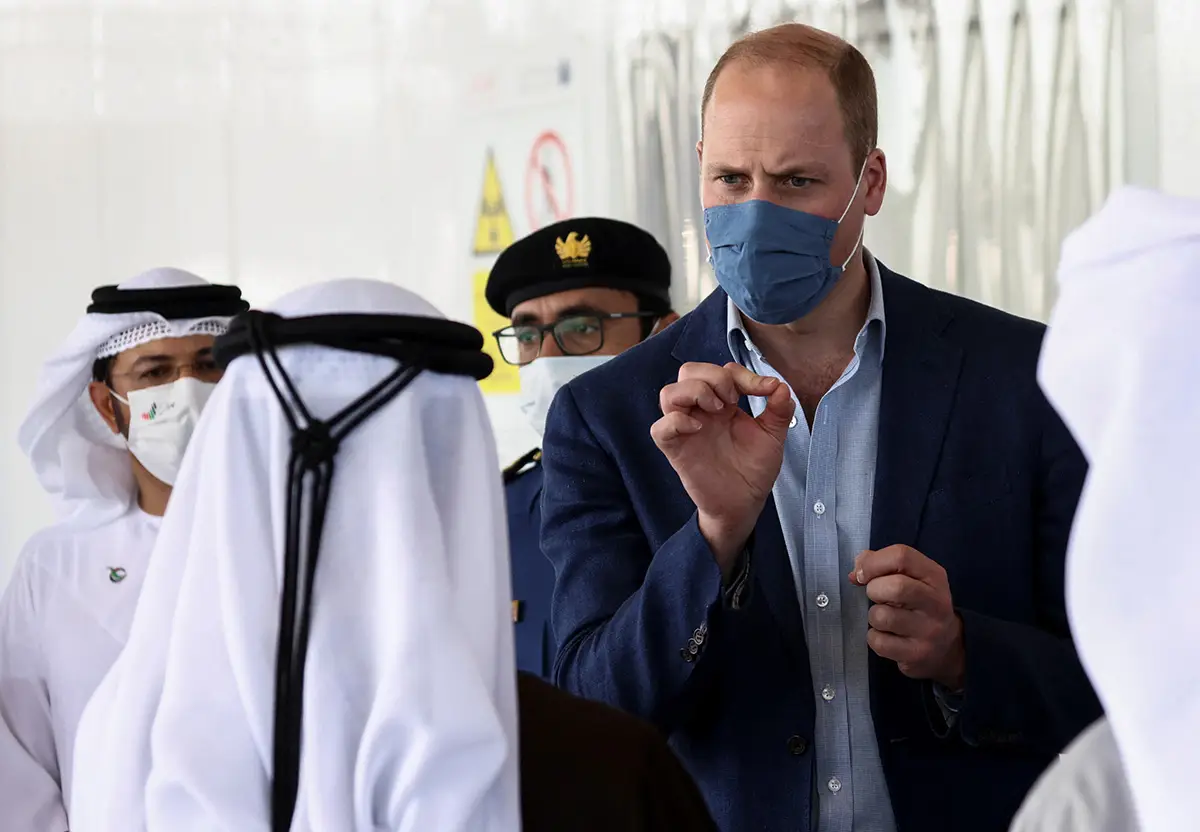 The Duke Of Cambridge Visits The UAE
